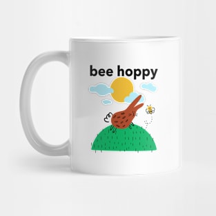 Bee Hoppy Funny Mug